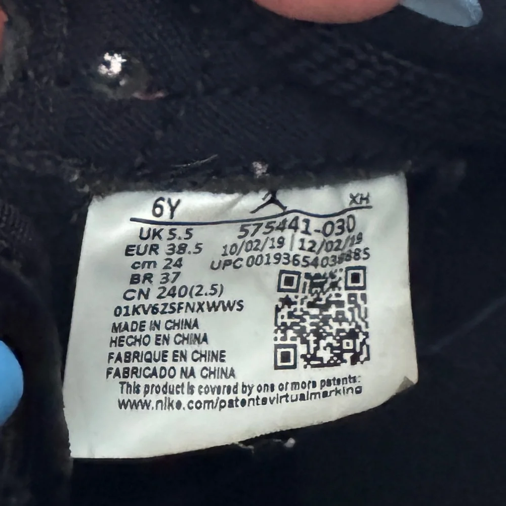 Jordan 1 retro high pine green black 6 7.5 - Picture 6 of 6